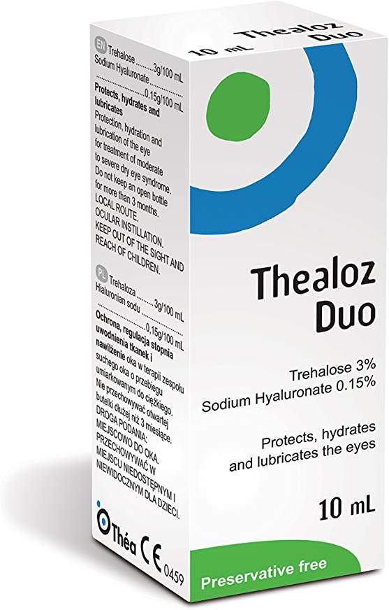 Thealoz Duo Preservative-Free Dry Eye Drops (10ml Bottle)