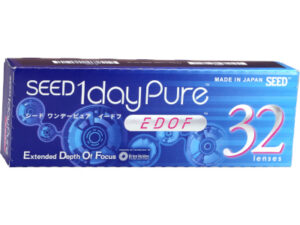 SEED 1 Day Pure Moisture for EDOF - Box of 32 Lenses or 32 Pairs